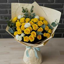 Букет цветов из:  Розы в Подольске