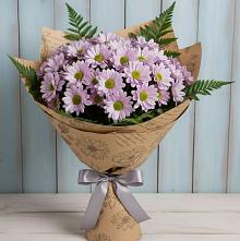 Букет цветов из:  Хризантемы в Подольске