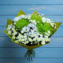 Букет цветов из:  Хризантемы #REPLACE_PRED# Подольске
