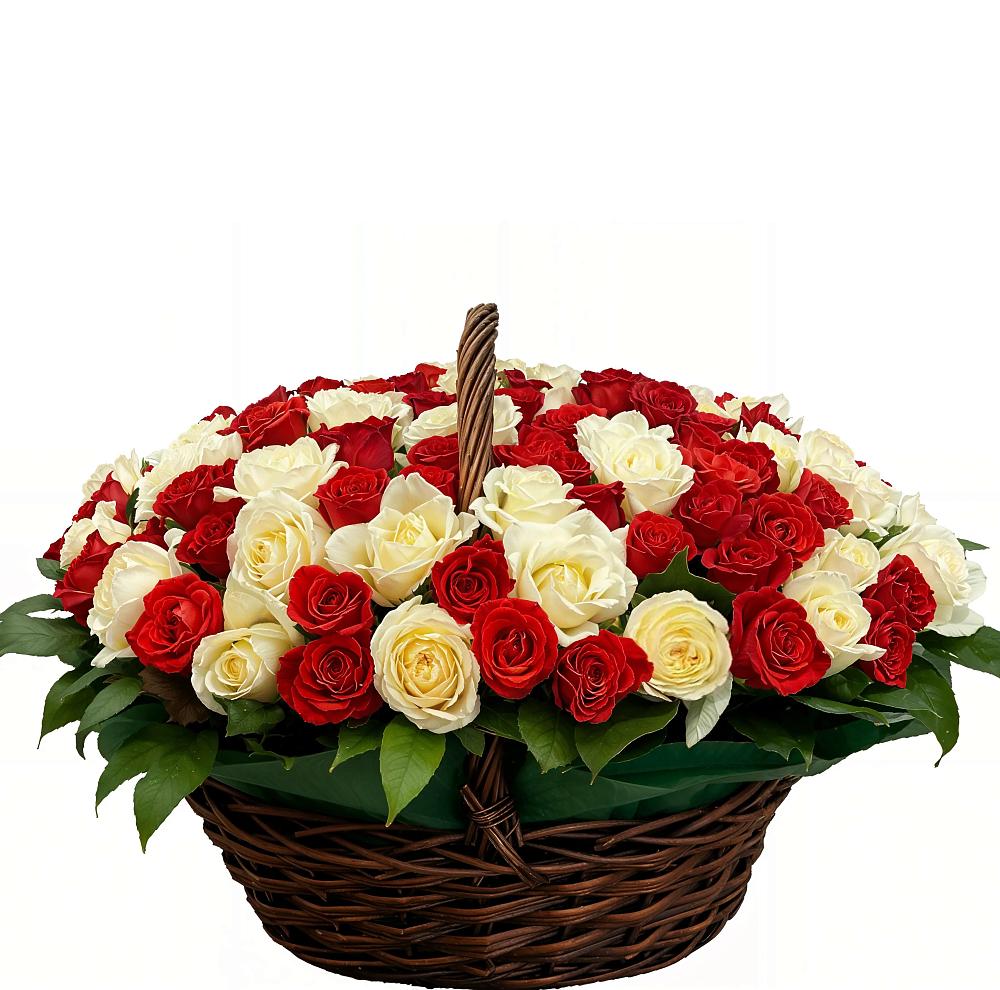 Премиум букет из: Розы в Подольске