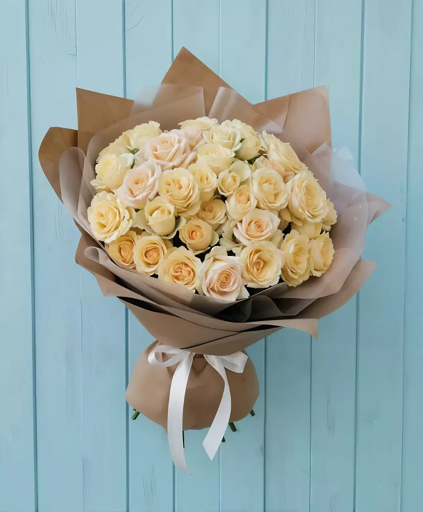 Букет Кремовое облако в Подольске