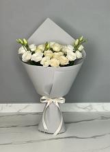 Букет цветов из:  Розы и Лизиантусы в Подольске